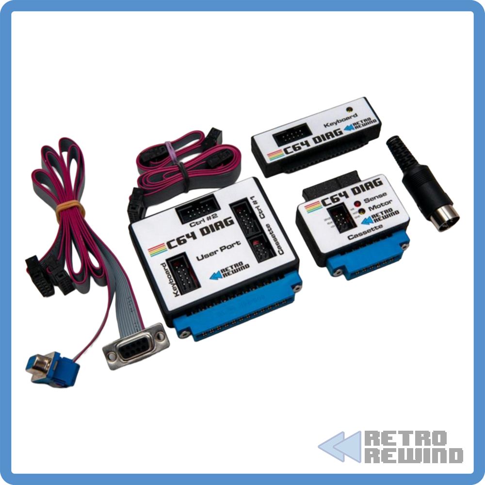 D_CIDE 8宝 C64/C128 Diagnostic Harness - The ultimate diagnostic harness